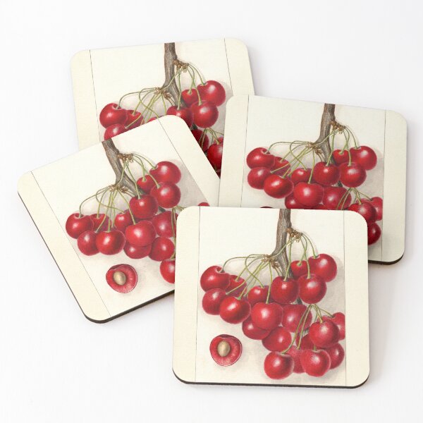 Item preview, Prunus Avium Lambert Cherries 1907 designed and sold by Glimmersmith.