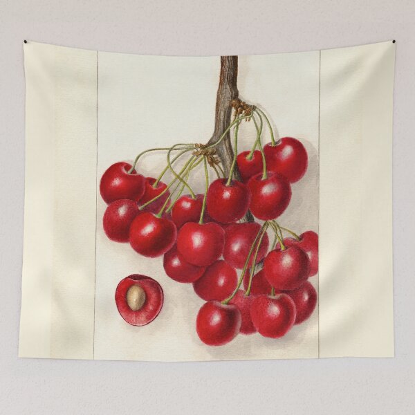 Item preview, Prunus Avium Lambert Cherries 1907 designed and sold by Glimmersmith.
