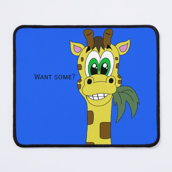 Item preview, Cute Kawaii Sharing Giraffe Munching on Veggies designed and sold by CozyCritters8.