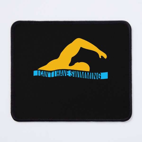 Item preview, I Can't I Have Swimming Funny Swimmer Excuse Quote designed and sold by shirt-o-mat.