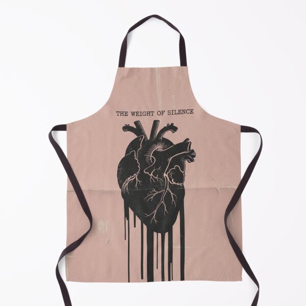 Item preview, The Weight of Silence - Dark Heart designed and sold by HeyHas.