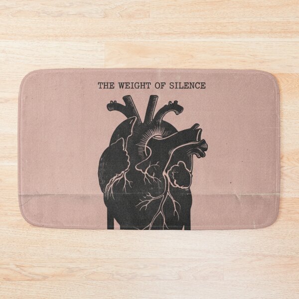Item preview, The Weight of Silence - Dark Heart designed and sold by HeyHas.