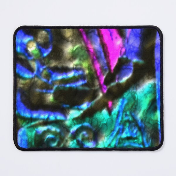 Item preview, golden relics dark eroded colorful geometric abstract design designed and sold by SmashingDeals.