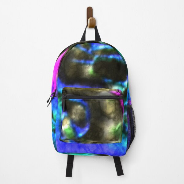 Item preview, golden relics dark eroded colorful geometric abstract design designed and sold by SmashingDeals.