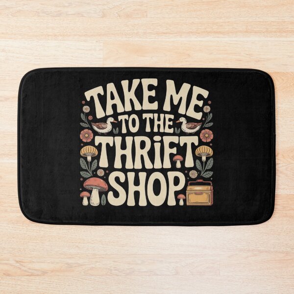 Item preview, Take Me To The Thrift Shop Funny Vintage Lover Design designed and sold by MagicSD Designs.