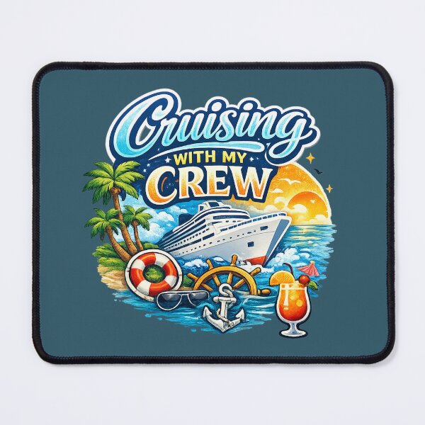 Item preview, Cruising with My Crew – Funny Cruise Vacation. Cruise Squad designed and sold by DesignHouse07.
