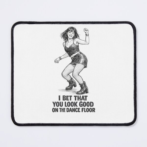 Item preview, I Bet That You Look Good On The Dancefloor Art | Indie Rock Club Girl Poster | Arctic Monkeys Inspired Aesthetic designed and sold by Donsean22.