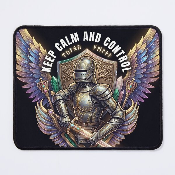 Item preview, Galactic Winged Knight - Keep Calm and Control Crystal Armor designed and sold by Yogeshrock.