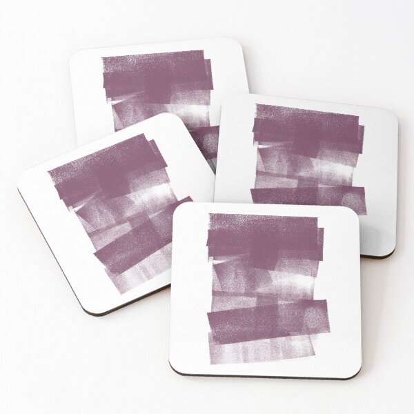 Item preview, Swatch Sample Textured Monoprint - Beet designed and sold by Irene Estelle.