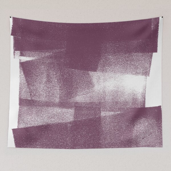Item preview, Swatch Sample Textured Monoprint - Beet designed and sold by Irene Estelle.