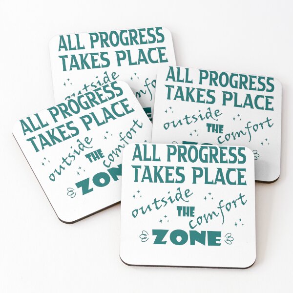 Item preview, All Progress Takes Place Outside The Comfort Zone designed and sold by hamzablk.