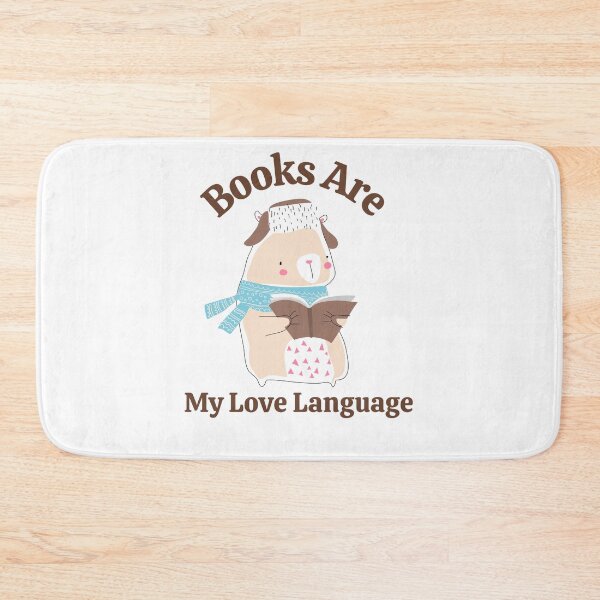 Item preview, Books Are My Love Language, Books designed and sold by HoppingCreation.