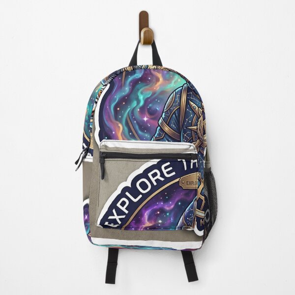 Item preview, Galactic Tiger Astronaut - "Explore The Unexplored" Space Sticker designed and sold by Yogeshrock.