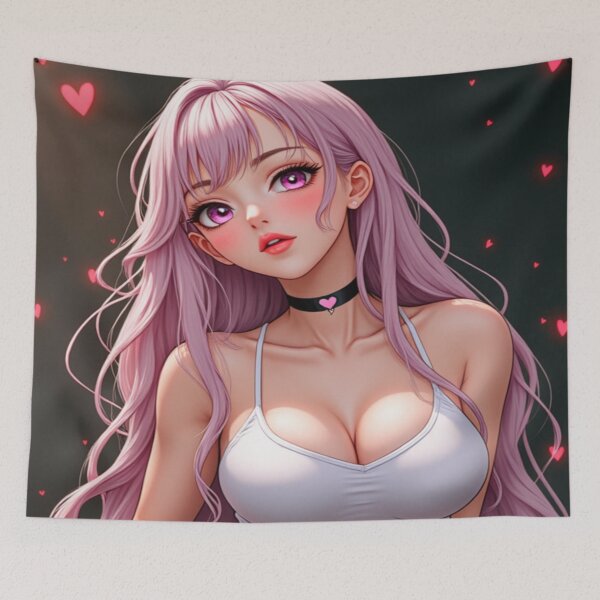 Item preview, Valentine Curious | Pretty Girl Portrait designed and sold by KasaHunterHarem.