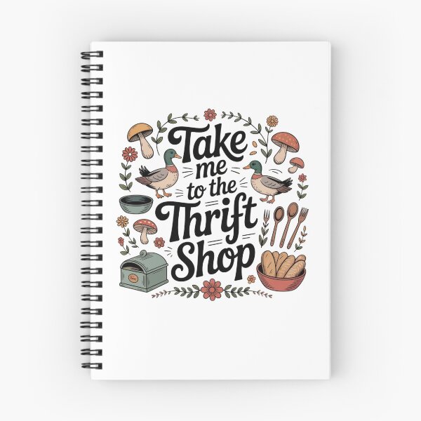 Item preview, Take Me To The Thrift Shop Funny Vintage Lover Design designed and sold by MagicSD Designs.