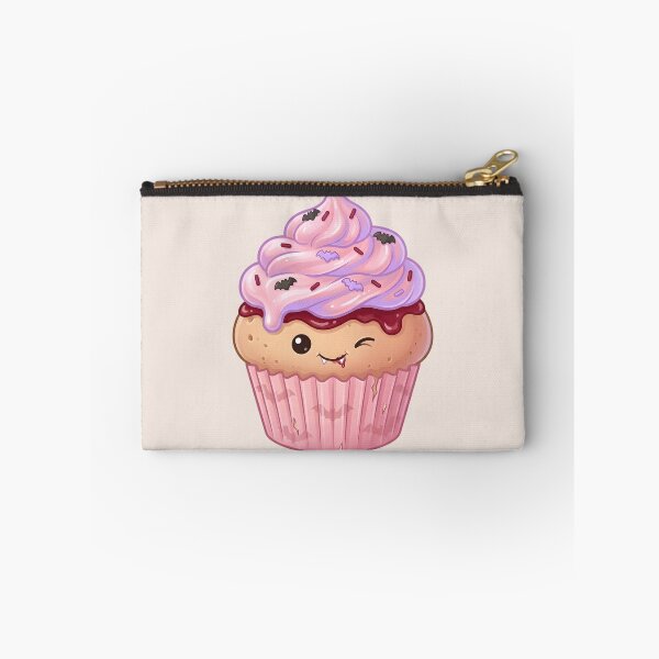 Item preview, Cute Vampire cupcake – Spooky Kawaii Cupcake (white) designed and sold by nocticute-store.