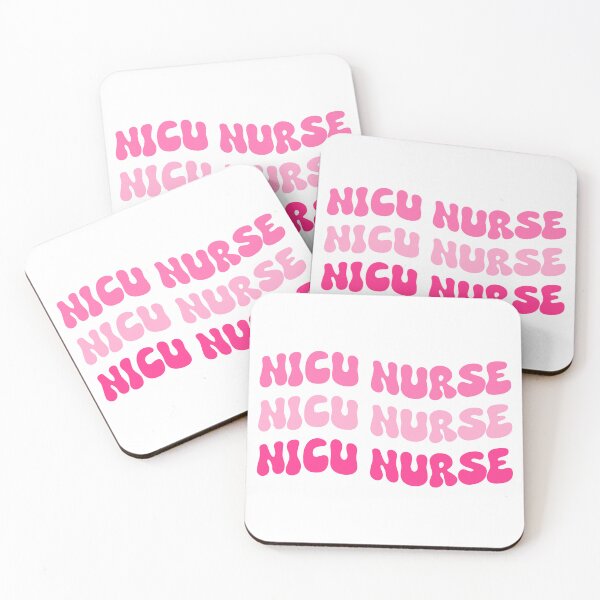 Item preview, NICU Nurse | Cute Pink Nurse Aesthetic | Gift for Nurse RN CNA | Girly Medical Worker Design Sticker designed and sold by Nesstitches.