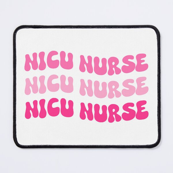 Item preview, NICU Nurse | Cute Pink Nurse Aesthetic | Gift for Nurse RN CNA | Girly Medical Worker Design Sticker designed and sold by Nesstitches.