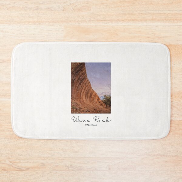 Item preview, Wave Rock Western Australia - Vintage Souvenir designed and sold by twentytwo ART souvenir designs.