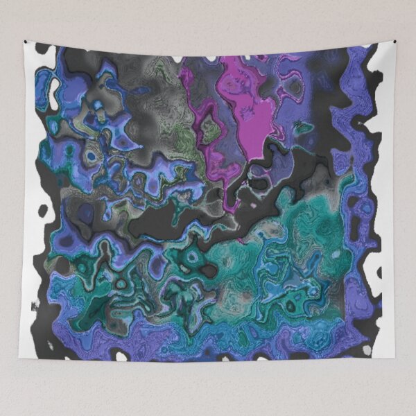 Item preview, golden relics dark blend lapping colorful patterned abstract design designed and sold by SmashingDeals.