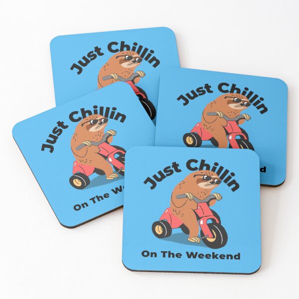 Item preview, Just Chillin On The Weekend, Sloth designed and sold by HoppingCreation.