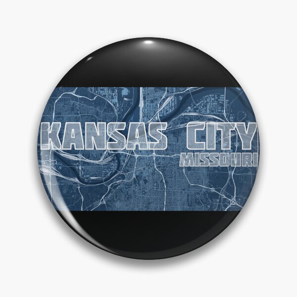 Item preview, Kansas City Blueprint Map designed and sold by ArtSpace3k.