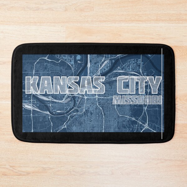 Item preview, Kansas City Blueprint Map designed and sold by ArtSpace3k.