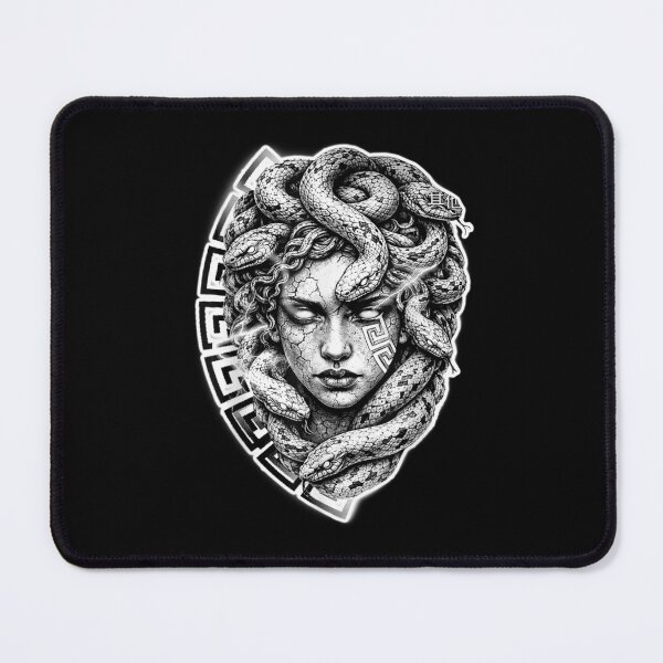 Item preview, Medusa Stone Goddess Snake Serpent Meandros Greek Mythology designed and sold by phoebelevine.