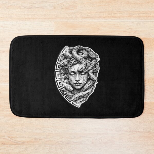 Item preview, Medusa, diosa de piedra, serpiente, meandros, mitología griega designed and sold by phoebelevine.