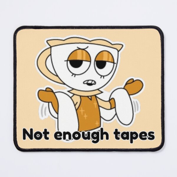 Item preview, Dandy's World Sticker: "Not enough tapes" designed and sold by SNAPPJAWZ.