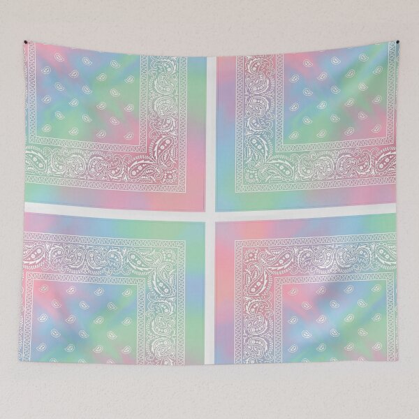 Item preview, Bandana Fever Pastel Bandana by BandanaFever designed and sold by BandanaFever.