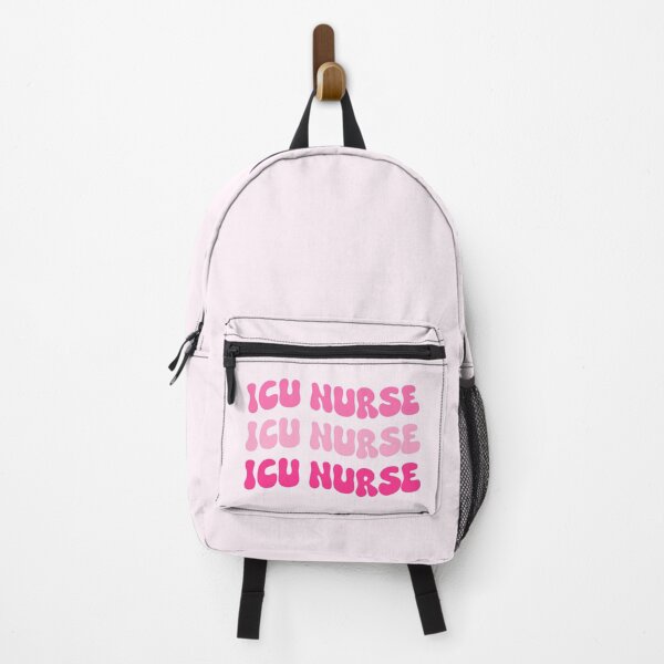 Item preview, ICU Nurse | Cute Pink Nurse Aesthetic | Gift for Nurse RN CNA | Girly Medical Worker Design Sticker designed and sold by Nesstitches.