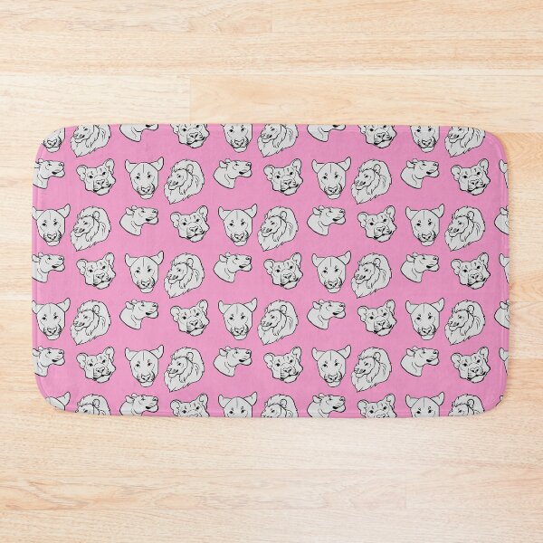 Item preview, Copy of Lion Faces (pink) designed and sold by Salty Lane’s Road.
