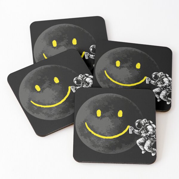 Item preview, Astronaut Painting a Smile on the Moon – Space Art designed and sold by Huddy-clothes.