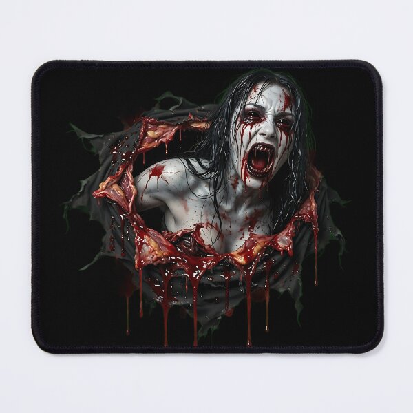 Item preview, Ghostly Woman Ripping Out of Chest Horror designed and sold by Chaotic Cuties.