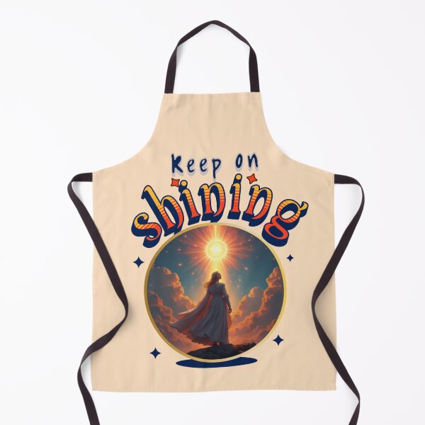 Item preview, Keep On Shining: Ethereal Woman and Sunburst Design designed and sold by PriyaMagic.