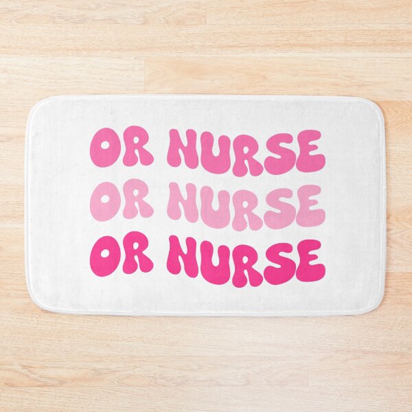 Item preview, OR Nurse | Cute Pink Nurse Aesthetic | Gift for Nurse RN CNA | Girly Medical Worker Design Sticker designed and sold by Nesstitches.