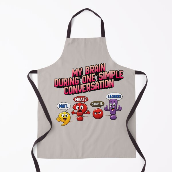 Item preview, My Brain During One Simple Conversation - Funny Overthinking Introvert designed and sold by Cree8if.