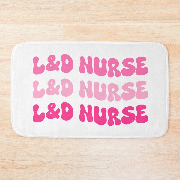Item preview, Labor and Delivery L&D Nurse | Cute Pink Nurse Aesthetic | Gift for Nurse RN CNA | Girly Medical Worker Design Sticker designed and sold by Nesstitches.