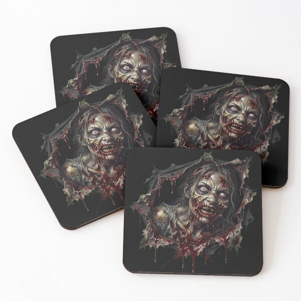 Item preview, Zombie Woman Bursting Out Chest Gore designed and sold by Chaotic Cuties.