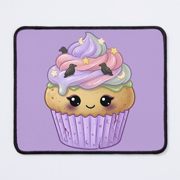 Item preview, Cute Witch Cupcake – Spooky Kawaii Dessert designed and sold by nocticute-store.