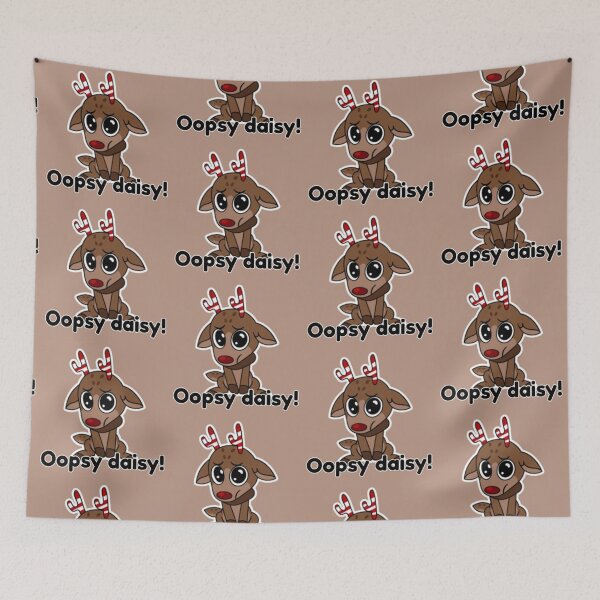 Item preview, Dandy's World Sticker: "Oopsy daisy!" designed and sold by SNAPPJAWZ.