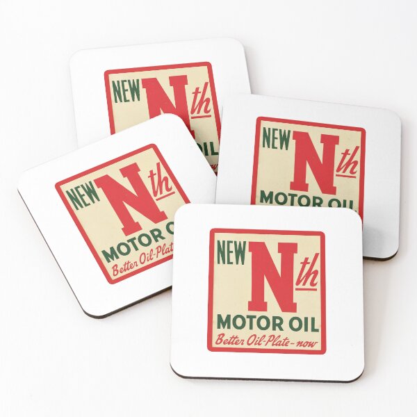 Item preview, Vintage Nth Motor Oil designed and sold by QuayTradingCo.