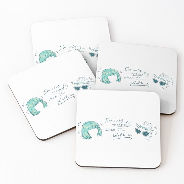 Item preview, im only weird when im with u | people we meet on vacation designed and sold by hatgan.