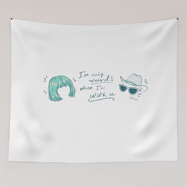 Item preview, im only weird when im with u | people we meet on vacation designed and sold by hatgan.