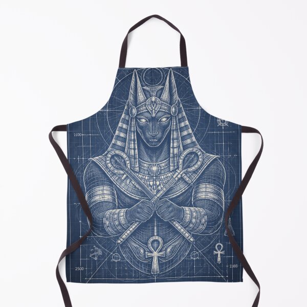 Item preview, Anubis Blueprint Art – Egyptian God Technical Sacred Design designed and sold by Queen Cleopatra.