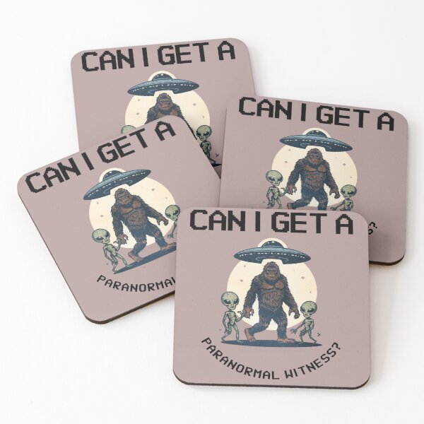 Item preview, Can I Get A Paranormal Witness - Bigfoot & Alien designed and sold by 3D SONS SUPPLY.