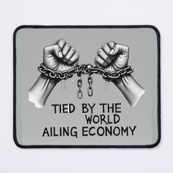 Item preview, "Tied By the World Ailing Economy" designed and sold by Creative-RE.