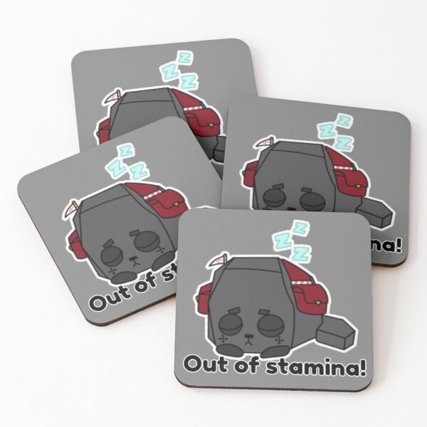 Item preview, Dandy's World Sticker: "Out of stamina!" designed and sold by SNAPPJAWZ.