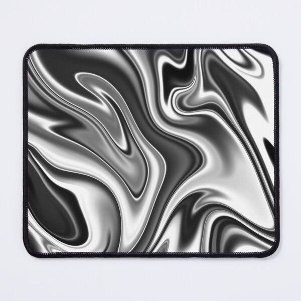 Item preview, Black and White Zebra Abstract Liquid Swirl Marble Design designed and sold by Nesstitches.